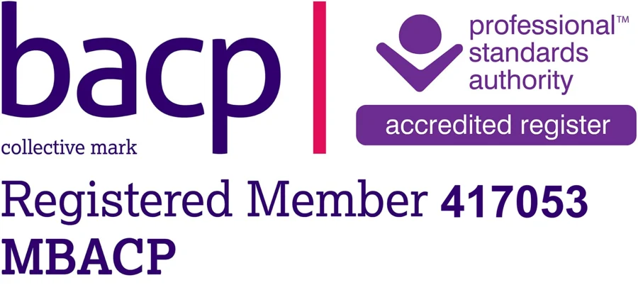 BACP Registered Member 417053, MBACP. Professional Standards Authority accredited register
